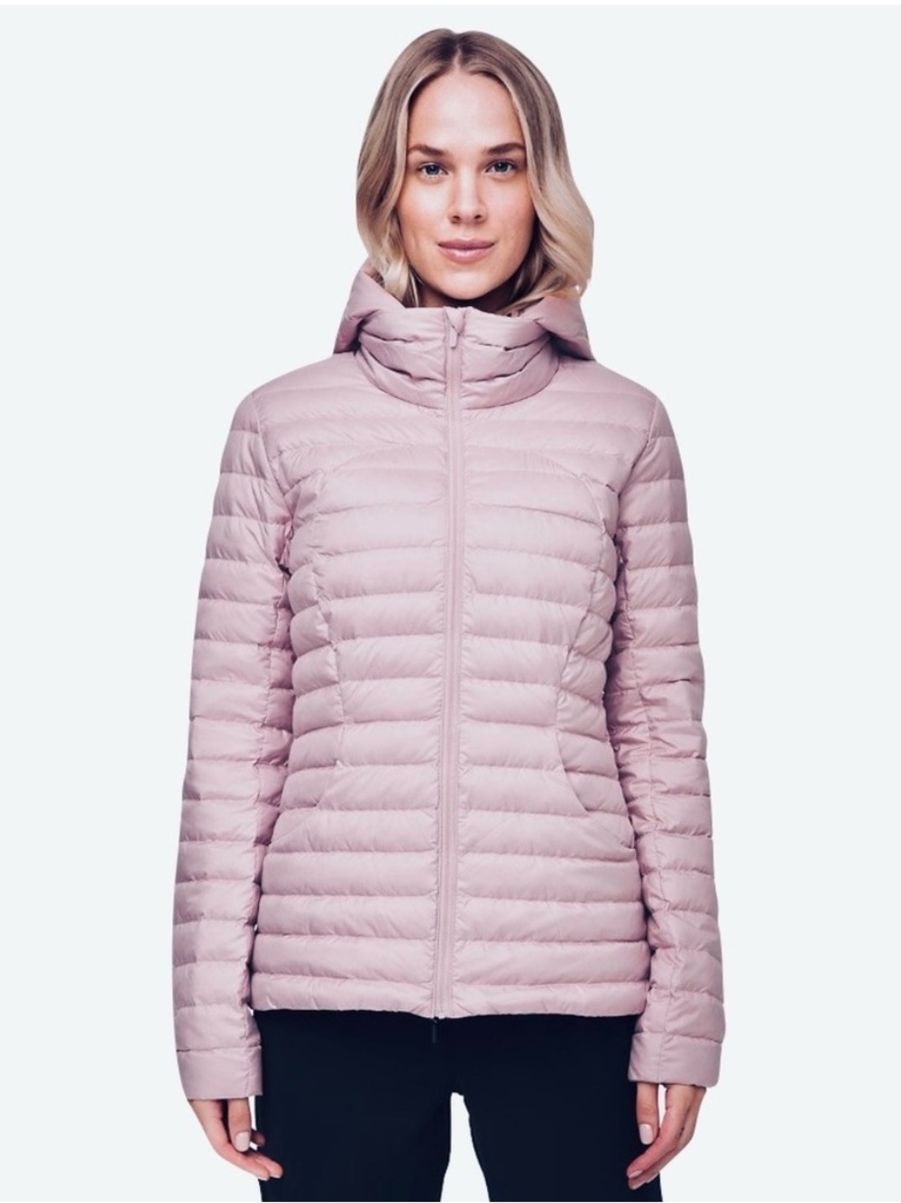 Lululemon Pack It Down Puffer Jacket in Mauve Pink
